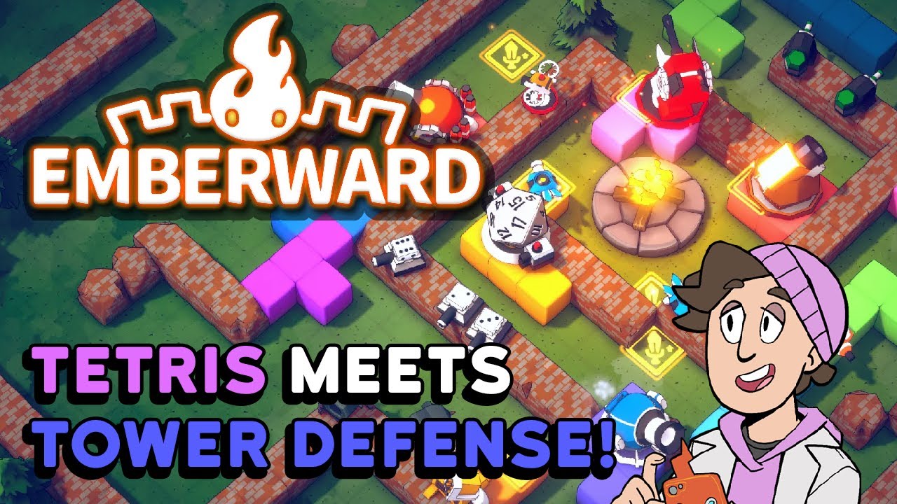 SLAY THE SPIRE MEETS TOWER DEFENSE AND... TETRIS?! - Emberward