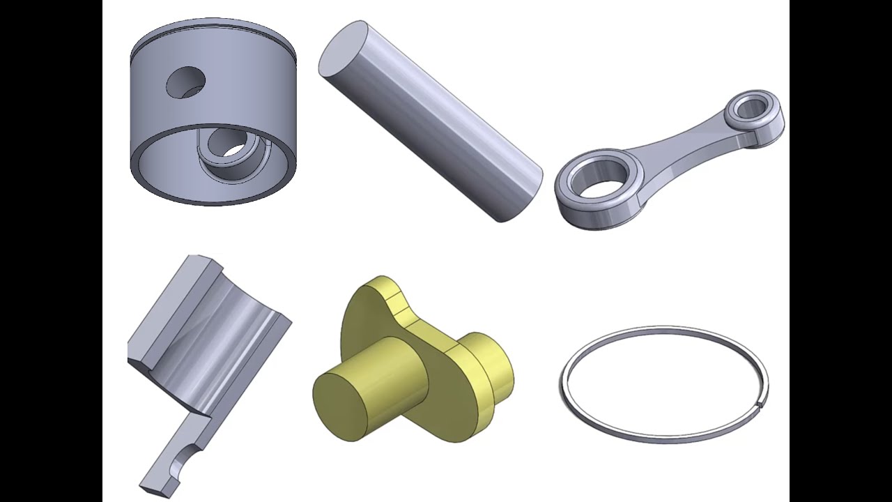Creo parametric 05, maratón de piezas previo a ensamble 