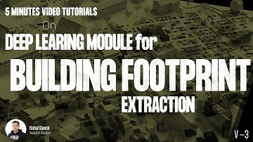 Deep Learning Module for Building footprint Extraction Using ArcGIS Online
