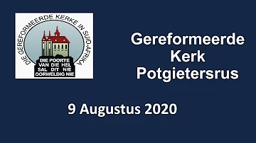 9 Augustus 2020 Potgietersrus Erediens