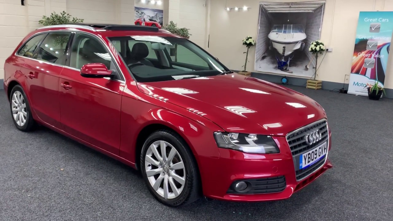 2009 Audi A4 Automatic With Panoramic Glass Roof For Sale In Cardiff