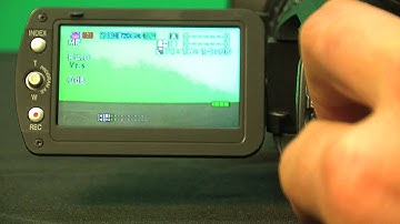 JVC HD Camera Tutorial