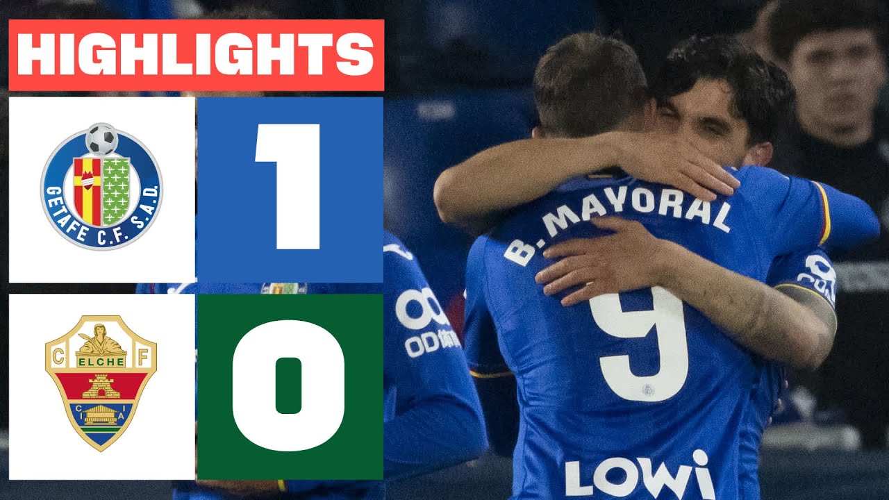 Videoresumen del Getafe - Elche