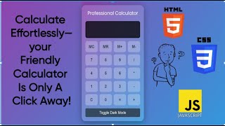 Build a Calculator from Scratch! 🔢🔥 | HTML, CSS & JavaScript Full Tutorial + Free Source Code 🚀