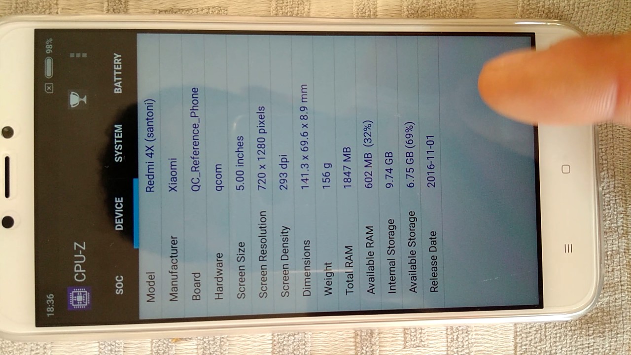 Xiaomi Redmi 4 Процессор
