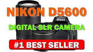 Nikon D5600 Digital SLR Camera with 18-55mm VR & 70-300mm DX AF-P - B076MJZ7X9