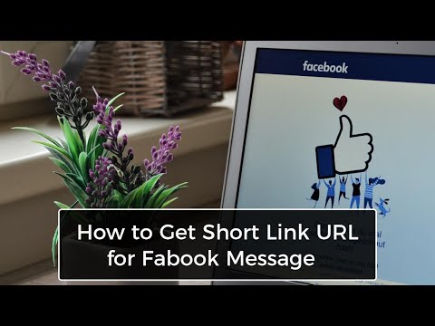 How to Get Short Link URL for Facebook Message