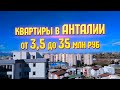 Обзор квартир в Анталии: от 3,5 до 35 миллионов рублей | Продажа недвижимости в Турции