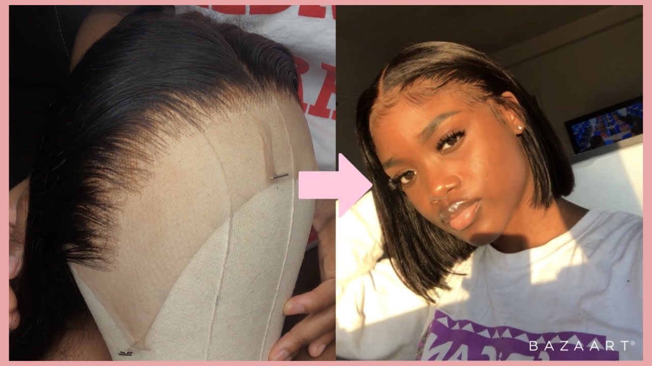 How To Customize & Pluck A Frontal😍 Beginner Friendly ALIGRACE HAIR