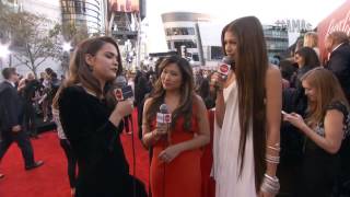 Famous Maia Mitchell Red Carpet Interview AMAs 2013 Net Worth