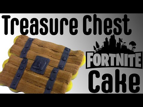 Treasure Chest FORTNITE CAKE | Sweetwater Cakes