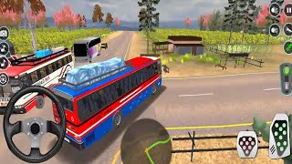 Indian Offroad Bus Simulator 3D - Public Transport Bus Driving 2026 -  Bus Game Andriod Gameplay screenshot 5