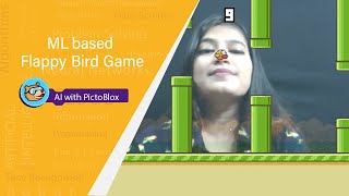 Make Your Own Flappy Bird Game and Control it With Nose in PictoBlox | AI and ML Projects for Kids screenshot 4