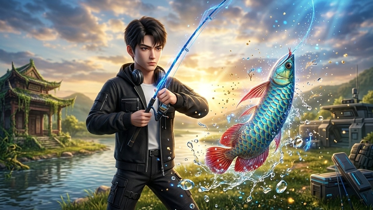 回村透視系統：窮小子釣魚逆襲