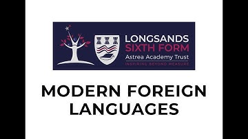 Longsands Sixth Form: Modern Foreign Languages