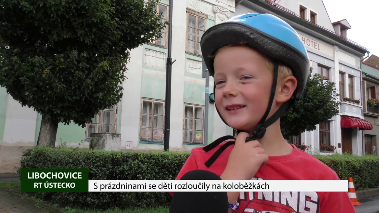 LIBOCHOVICE: S prázdninami se děti rozloučily na koloběžkách