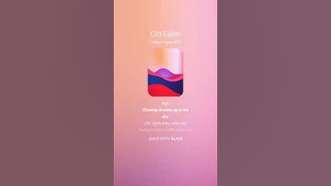 Thumbnail of City Lights Tik Tok Version #lyrics#citylights