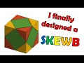 I finally designed a paper Skewb!