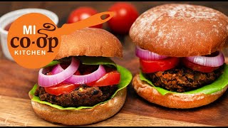 Spicy Black Bean Burgers