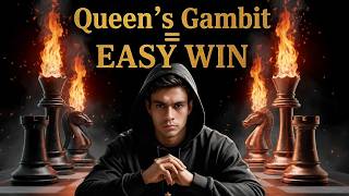 Queen’s Gambit Accepted Chess Speedrun — Beating 1200 ELO