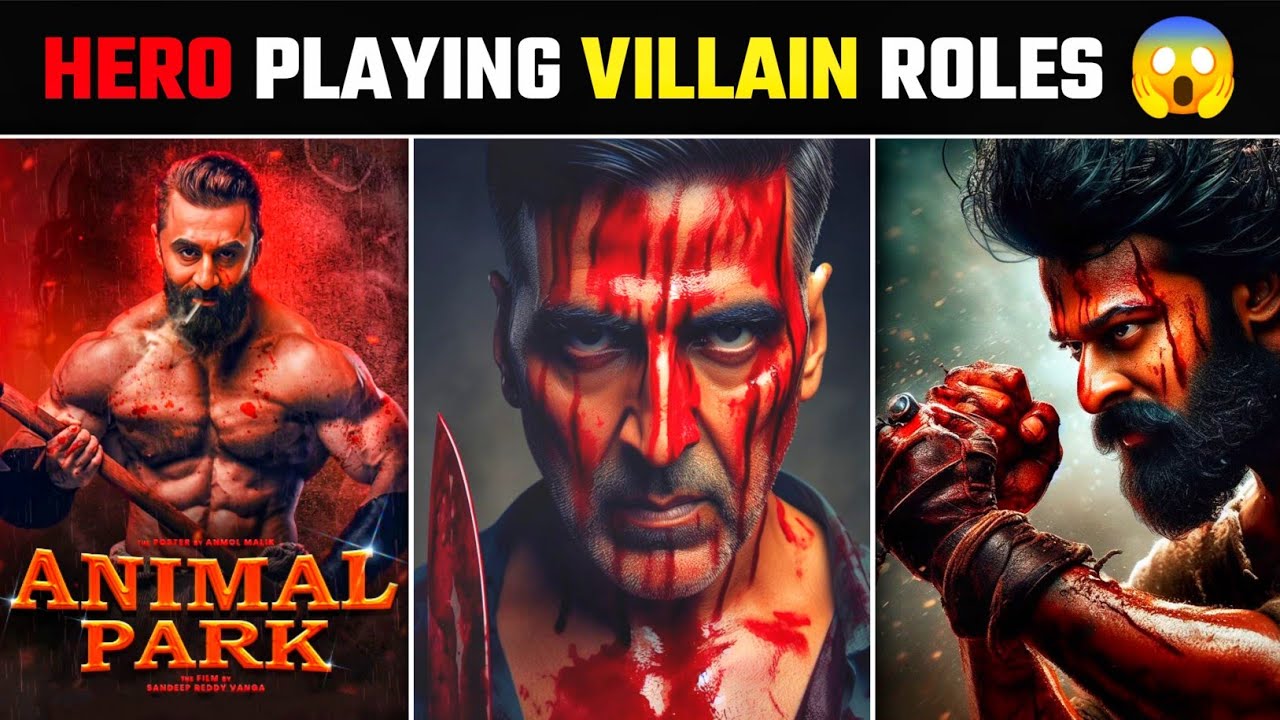Top 10 BIGGEST Actor Playing Villain Role In Movies 20242025