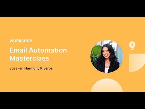 Email automation masterclass (Webinar - July 2025) - video from MailerLite