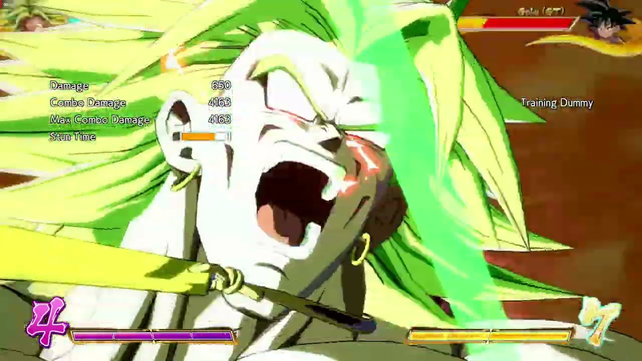 DBFZ Easiest Tod Combo Season 4 (Broly Z)