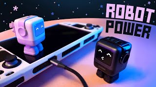 Charge your Steam Deck with ROBOT POWER!