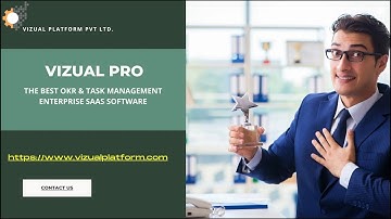 VizualPro Demo Video - The Best OKR and Task Management Software