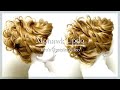 【ヘアセット】ストレートベースのモヒカン風カールアップ
