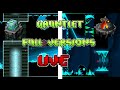 Playing geometry dash full versions  part 6 more gauntlet bs
