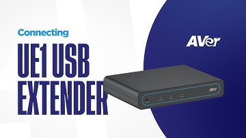How to Connect to the UE1 USB Extender? | 2-Step Guide | AVer Europe