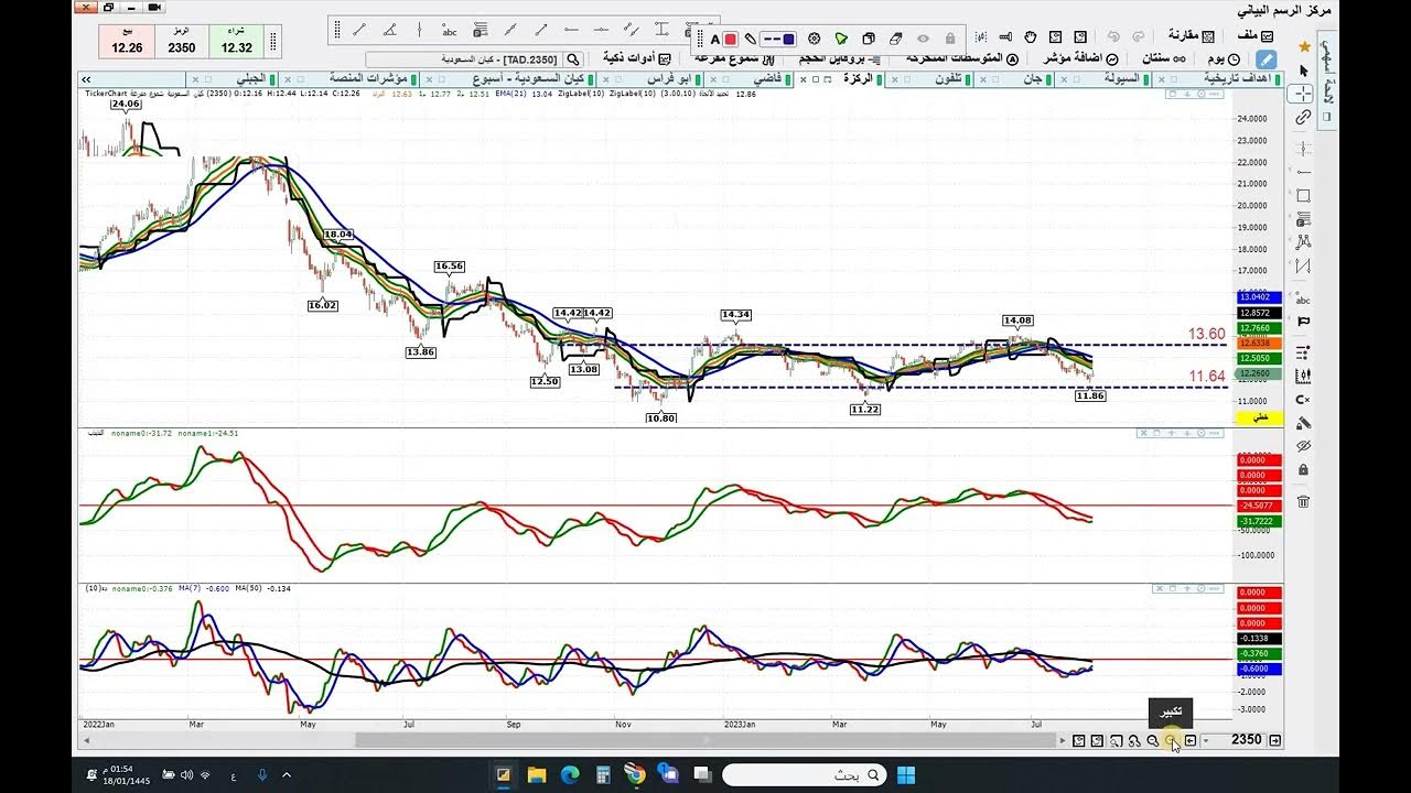 تحليل سهم التصنيع و كيان و سيسكو والتامين العربية و اسيج - YouTube