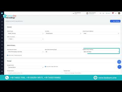 POS Settings