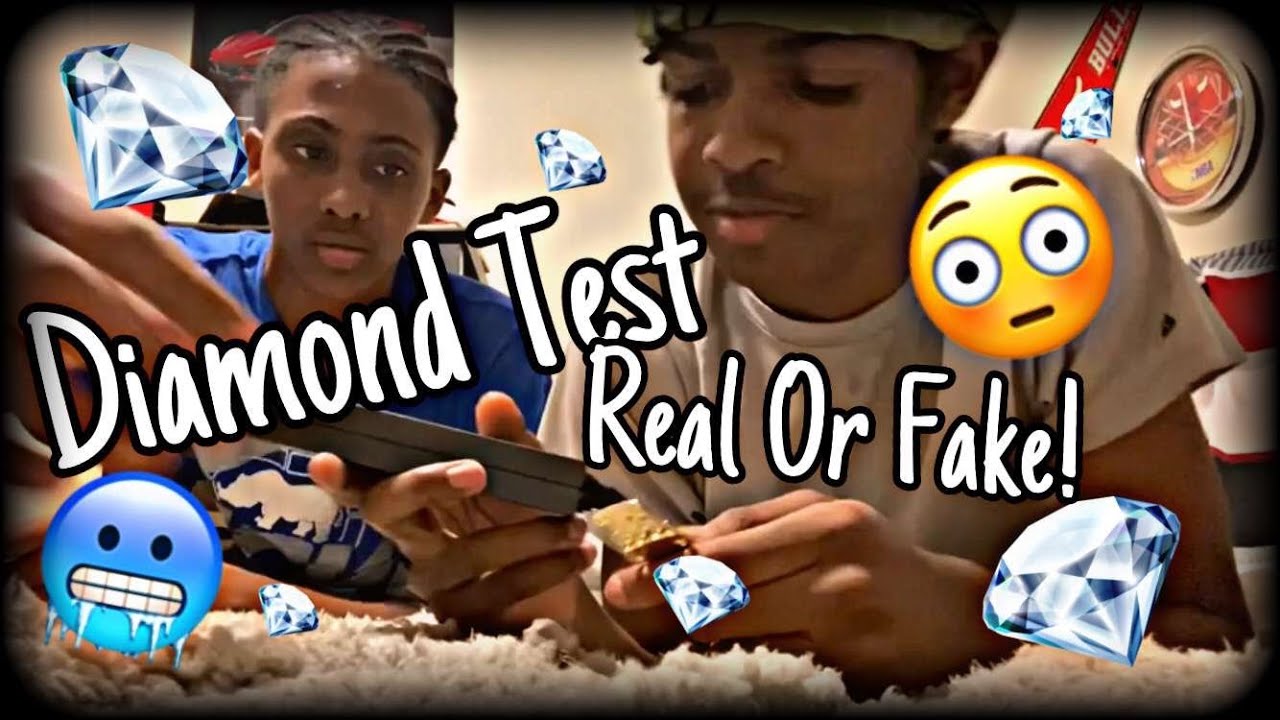 Using a Diamond Tester on My Friend Chains ( Real or Fake )🤭😱 YouTube
