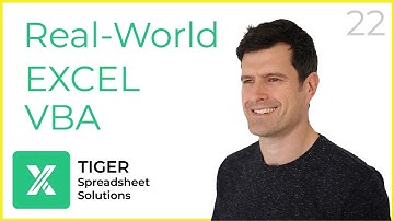 (22/30) Excel VBA For Beginners: 30 Real World Problems And Solutions