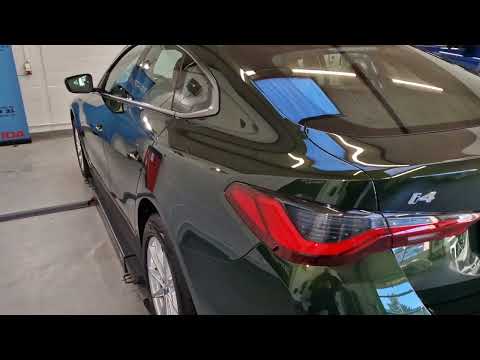 BMW I4 Nybilspolering og keramisk coating