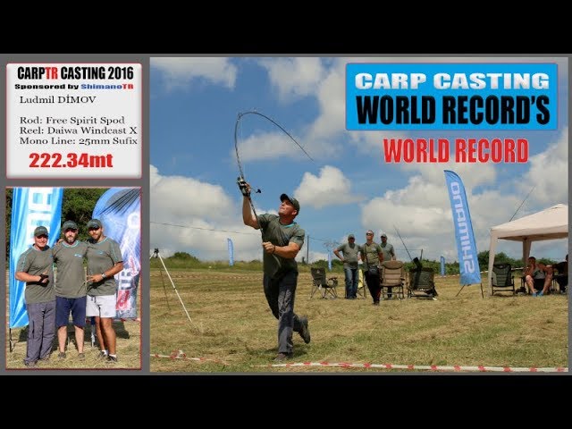 Carp Fishing - Free Spirit Mark Hutchinson Casting 