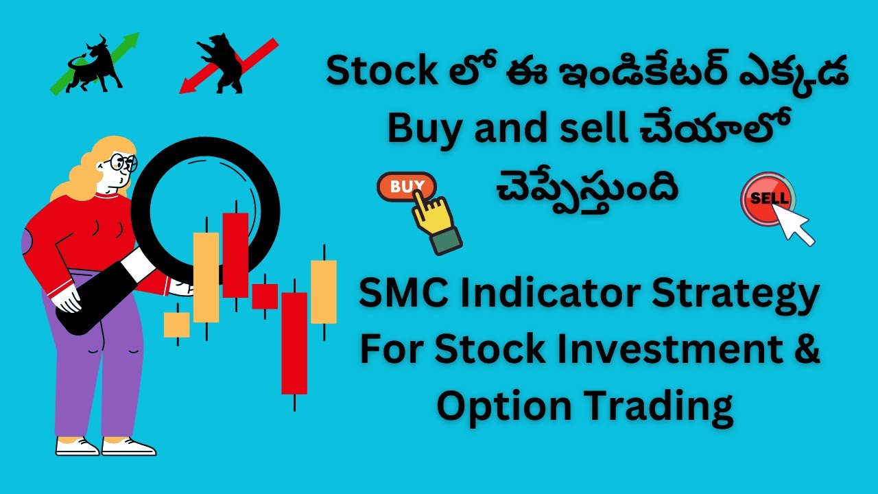SMC Indicator Strategy For Stock Investment in Telugu