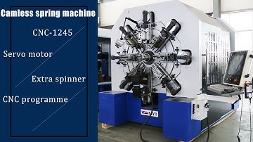 MYT® Automatic Camless spring forming machine | CNC spring machine from China Supllier