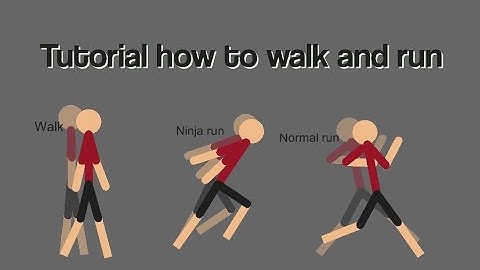 Tutorial how to walk and how to run on Sticknodes for beginers