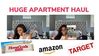 Huge Apartment Haul target homegoods Amazon etc