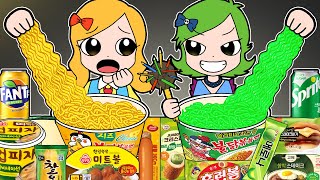 Convenience Store YELLOW GREEN MISS DELIGHT vs MISS DELIGHT EVIL TWIN SISTER | POPPY PLAYTIME | ASMR by MyMy toon 137,680 views 1 month ago 2 minutes, 18 seconds