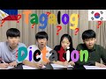 Tagalog Dictation challenge | Koreans Try to write in Tagalog