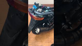 Zx dio carburetion and idle adjustment #hondadio #scooter #tuning #bigbore #bikelife