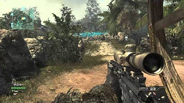 WORLDS FIRST MW3 Double kill with 1 throwing knife (LEGIT)