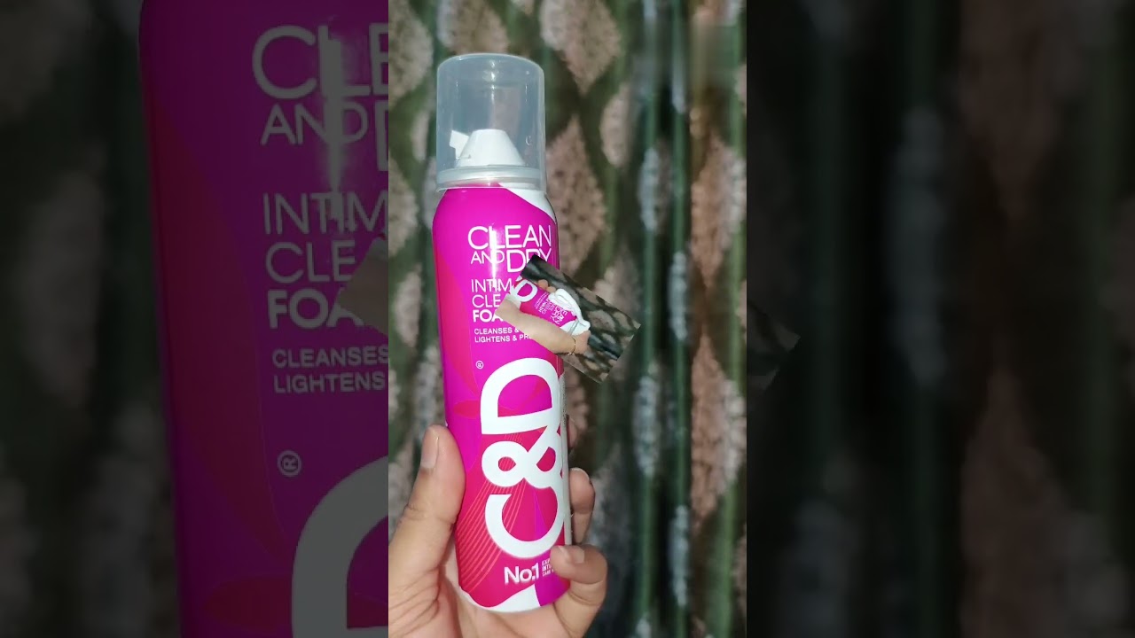 Clean and dry intimate wash/# clean and dry intimate cleansing foam wash/# intimate foam wash