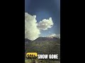Greek Mountains vs Climate Change — The Snow Is Losing FAST #Shorts