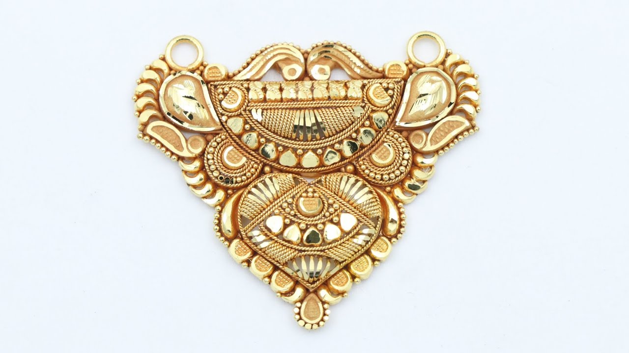 Latest Mangalsutra Design Making From 24K Gold | Gold Jewellery Making ...