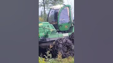 Unveiling the Beast: John Deere 1910G Forwarder in Norwegian Forests👊